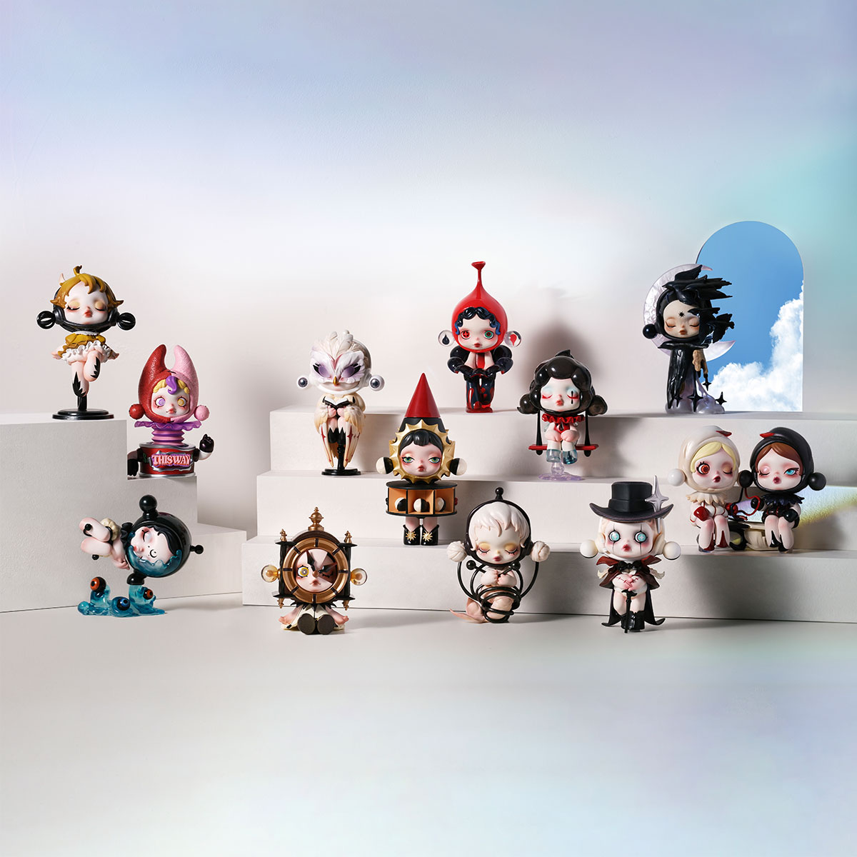 SKULLPANDA Image Of Reality Series Figures (2)